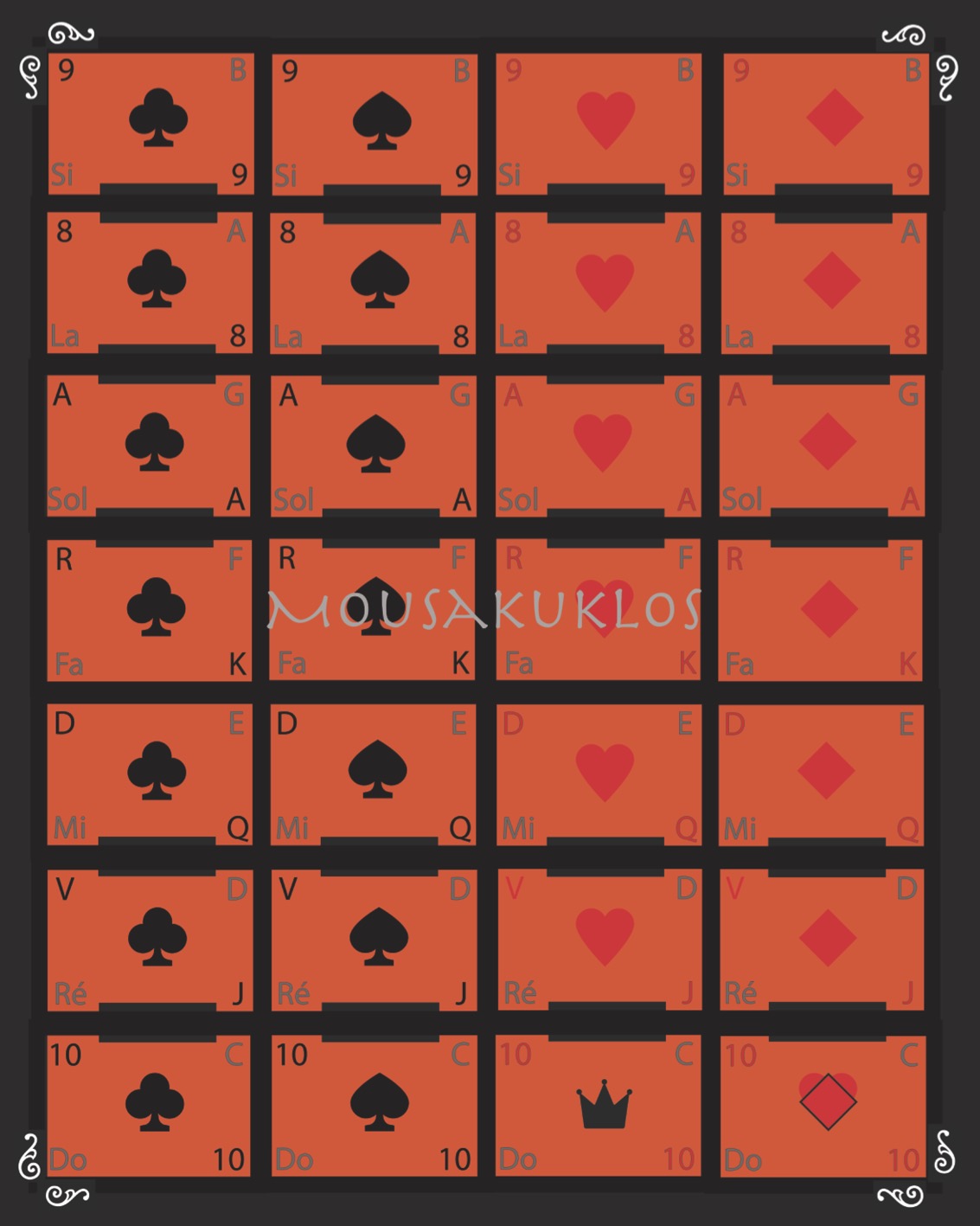 TAPIS DE JEU MOUSAKUKLOS