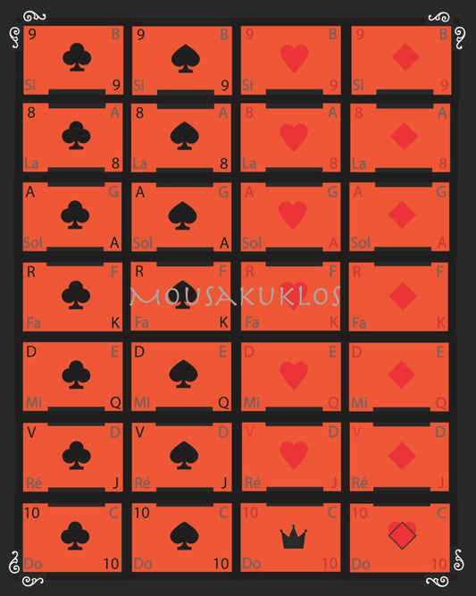 TAPIS DE JEU MOUSAKUKLOS