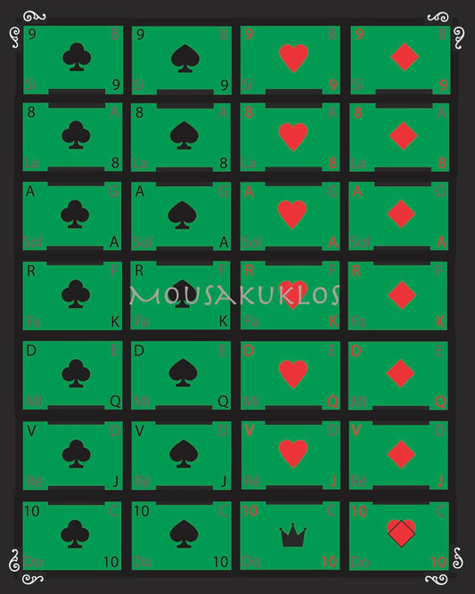 TAPIS DE JEU MOUSAKUKLOS