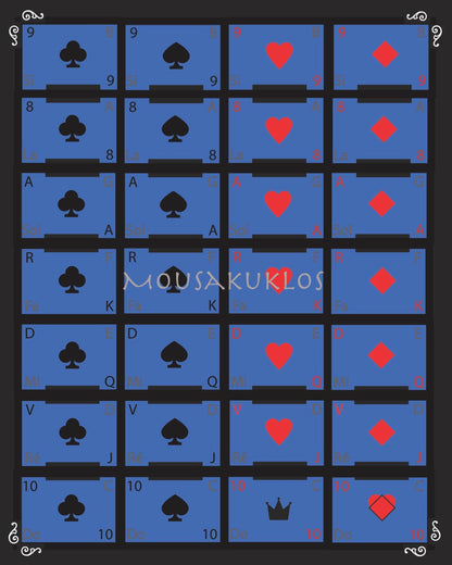 TAPIS DE JEU MOUSAKUKLOS
